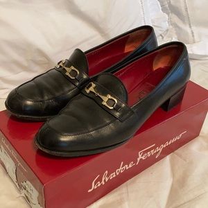 Salvatore Ferragamo horsebit brogue shoes size 7c